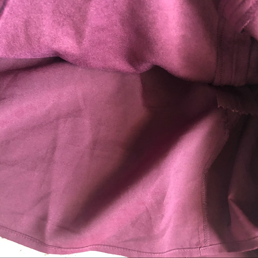 Y2K BCBGMaxazria vegan suede rivet mini skirt xs (A) - Picture 7 of 10